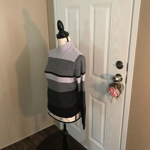 Amanda Smith turtleneck sweater size small black - Picture 7 of 13